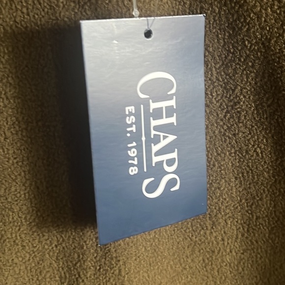 Chaps Fleece Half-Zip Pullover sizes small available NWT - Picture 9 of 11
